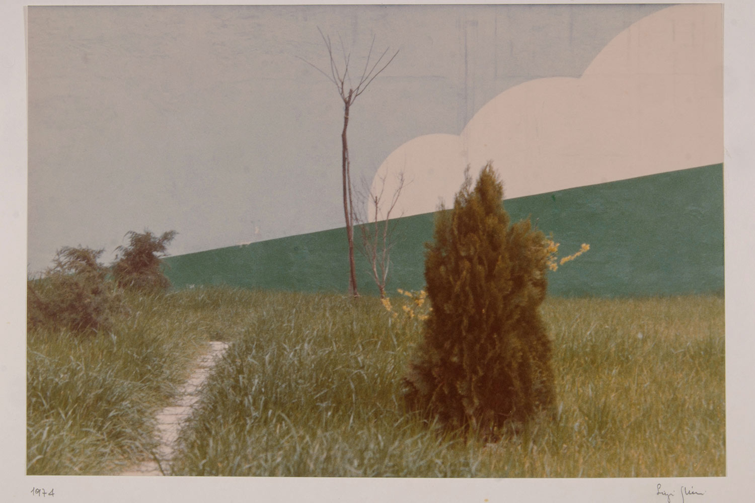 Luigi Ghirri Modena 1973 serie Kodachrome Stampa cromogenica da negativo 19 x 28,5 cm Collezione privata © Eredi Luigi Ghirri