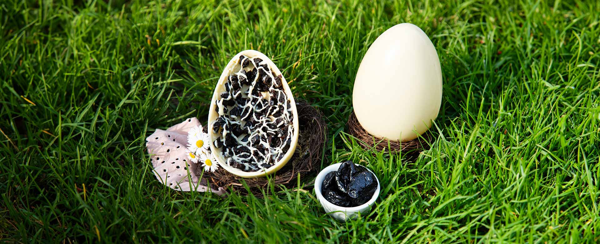 Colombe e uova di Pasqua