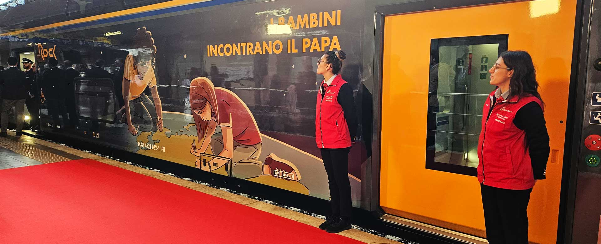 Treno per I bambini incontrano il Papa