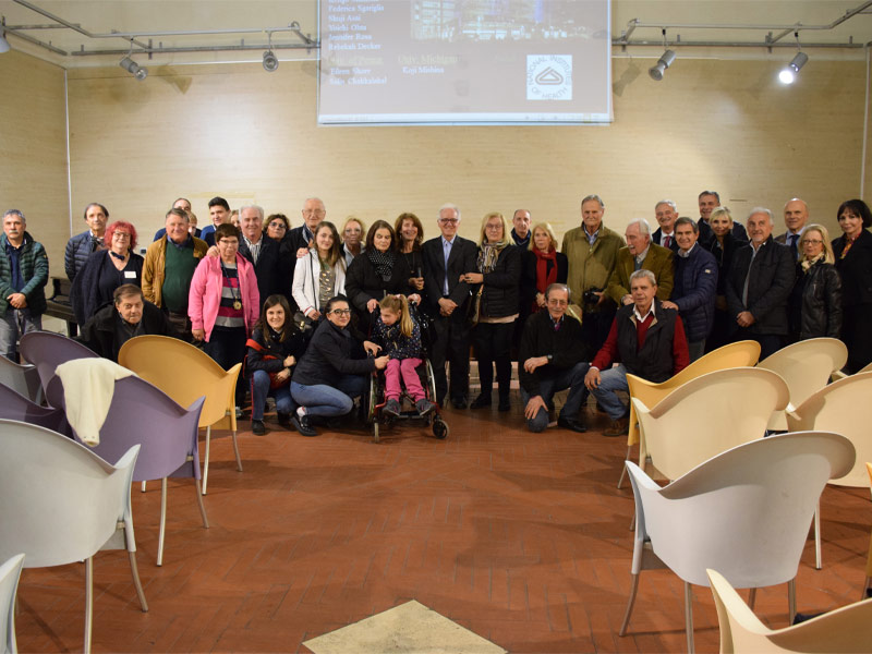 Foto di gruppo Lega Arcobaleno