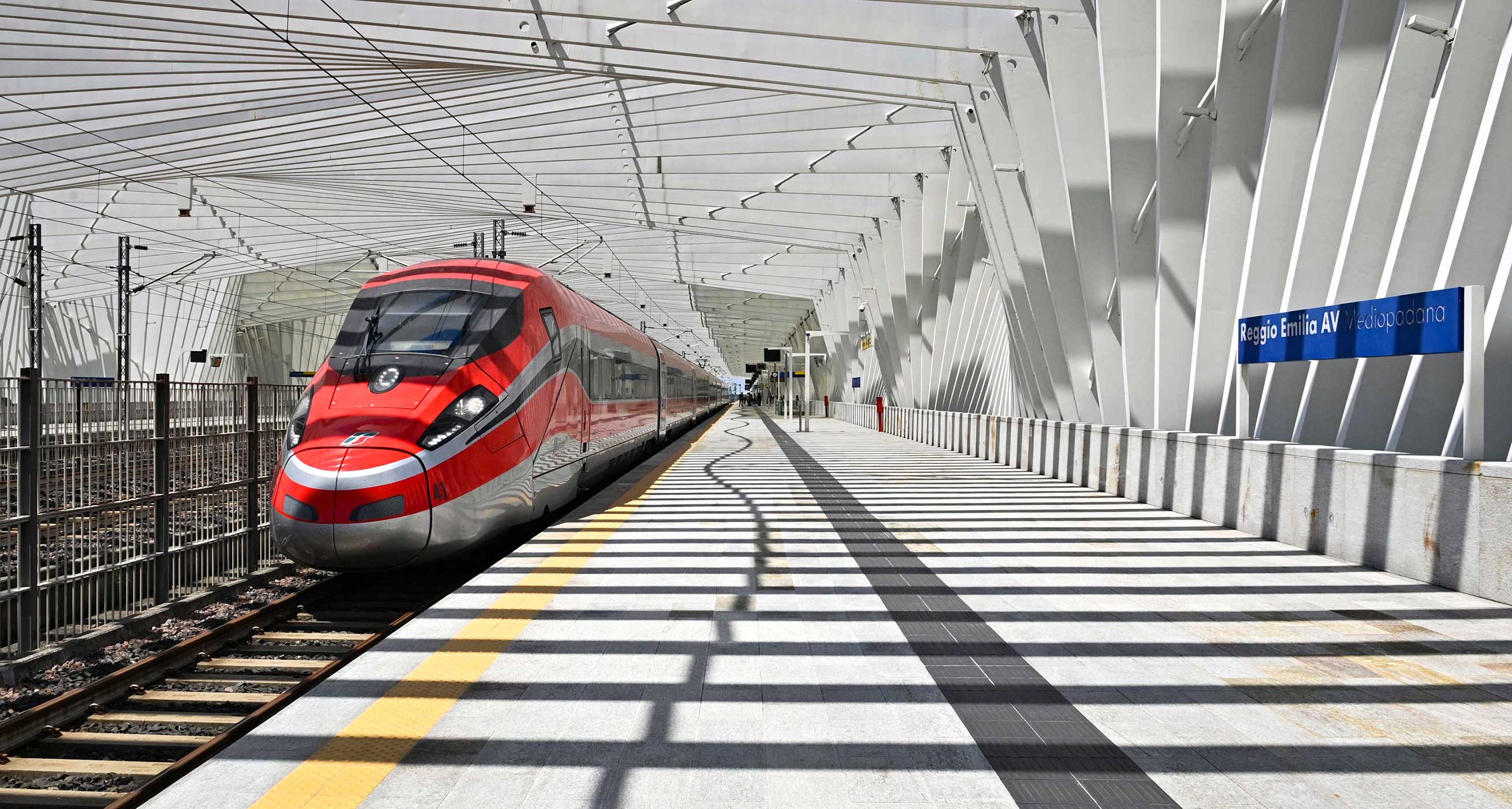 Frecciarossa in stazione