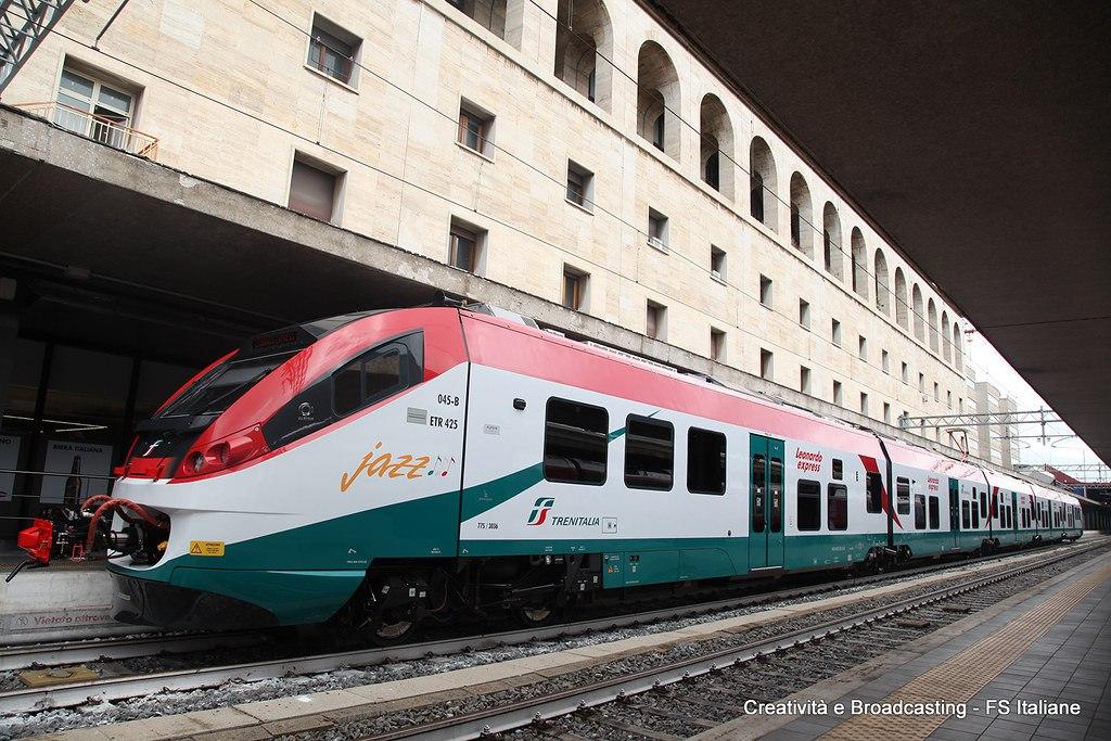 leonardo express, treno