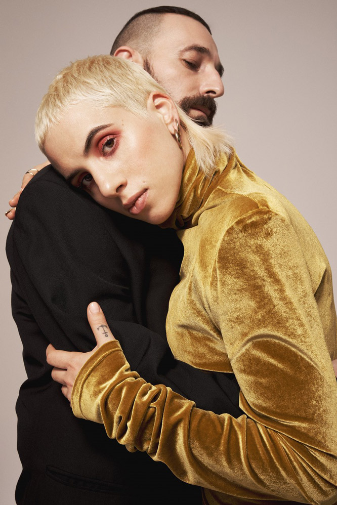 Il duo Coma Cose