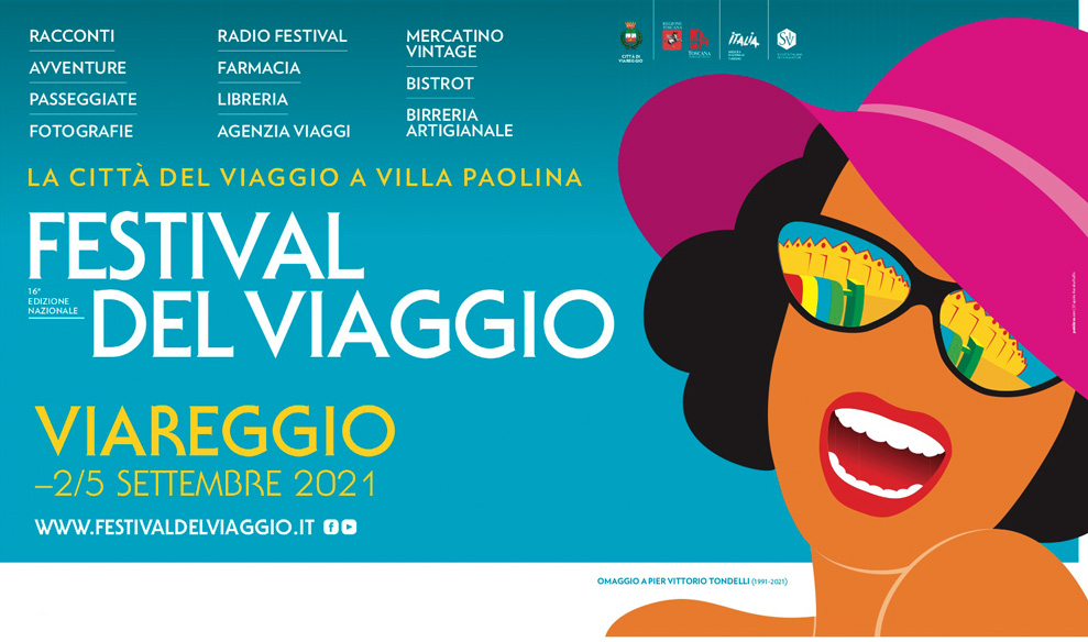 Locandina del Festival del Viaggio 2021