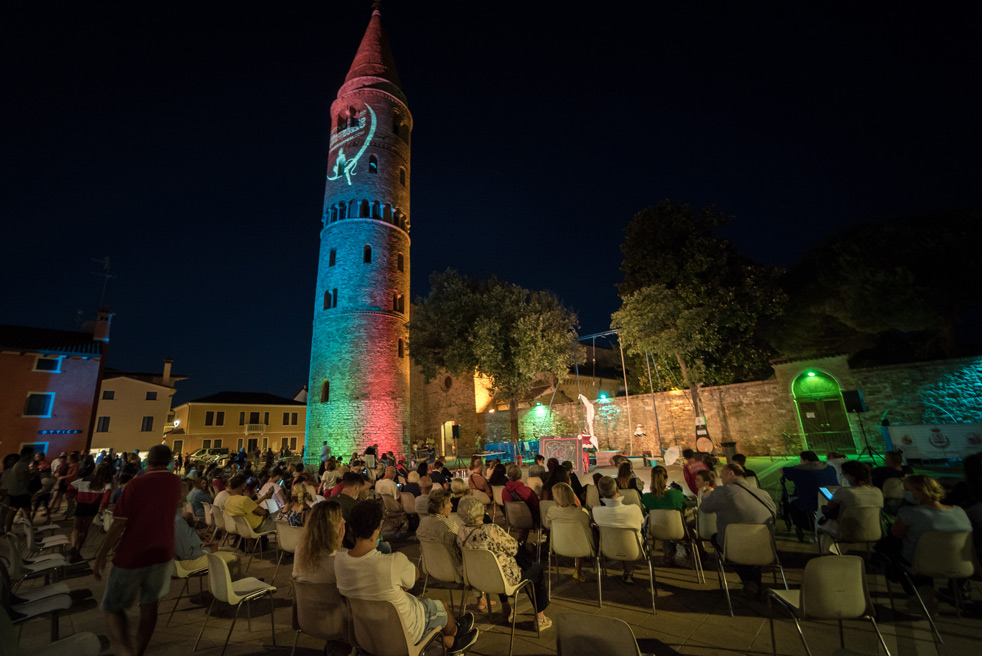 Il pubblico del festival La Luna nel Pozzo nell'edizione del 2020