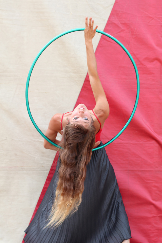 La regina dell'hula hoop Marianna De Sanctis