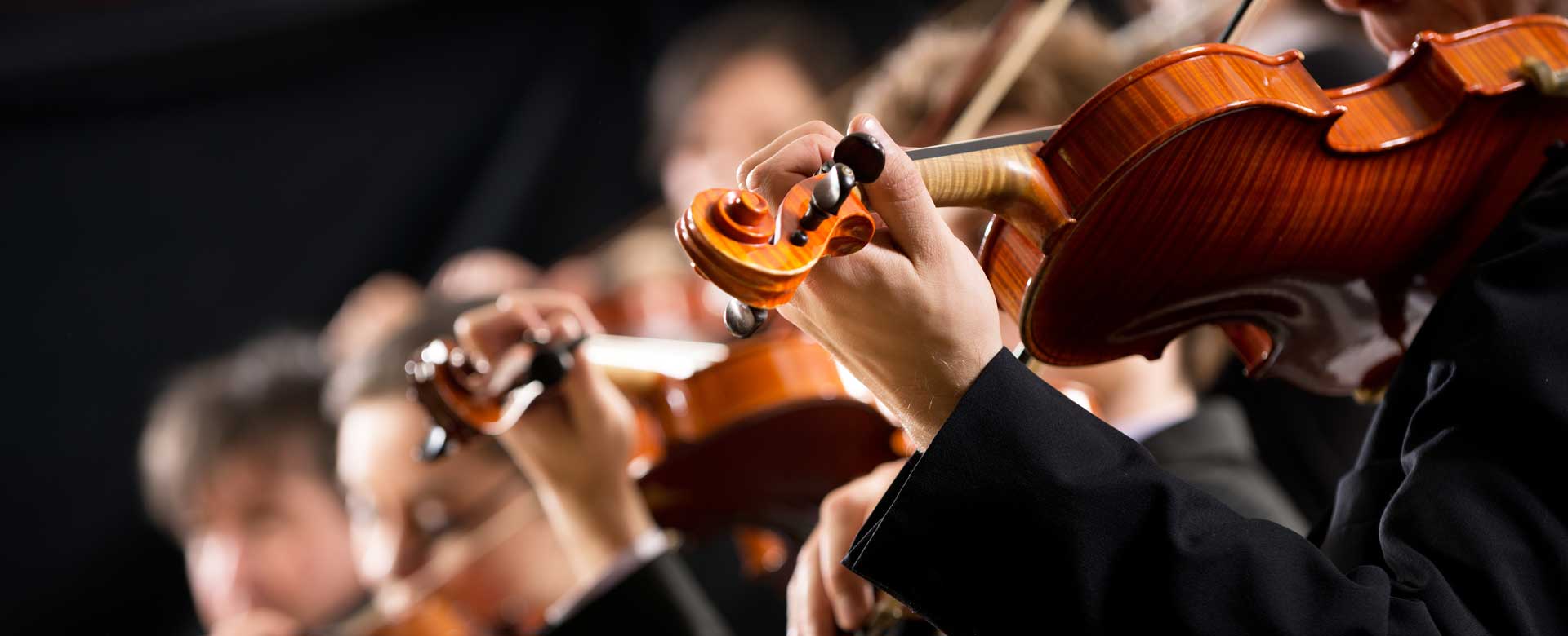 Musicisti che suonano il violino