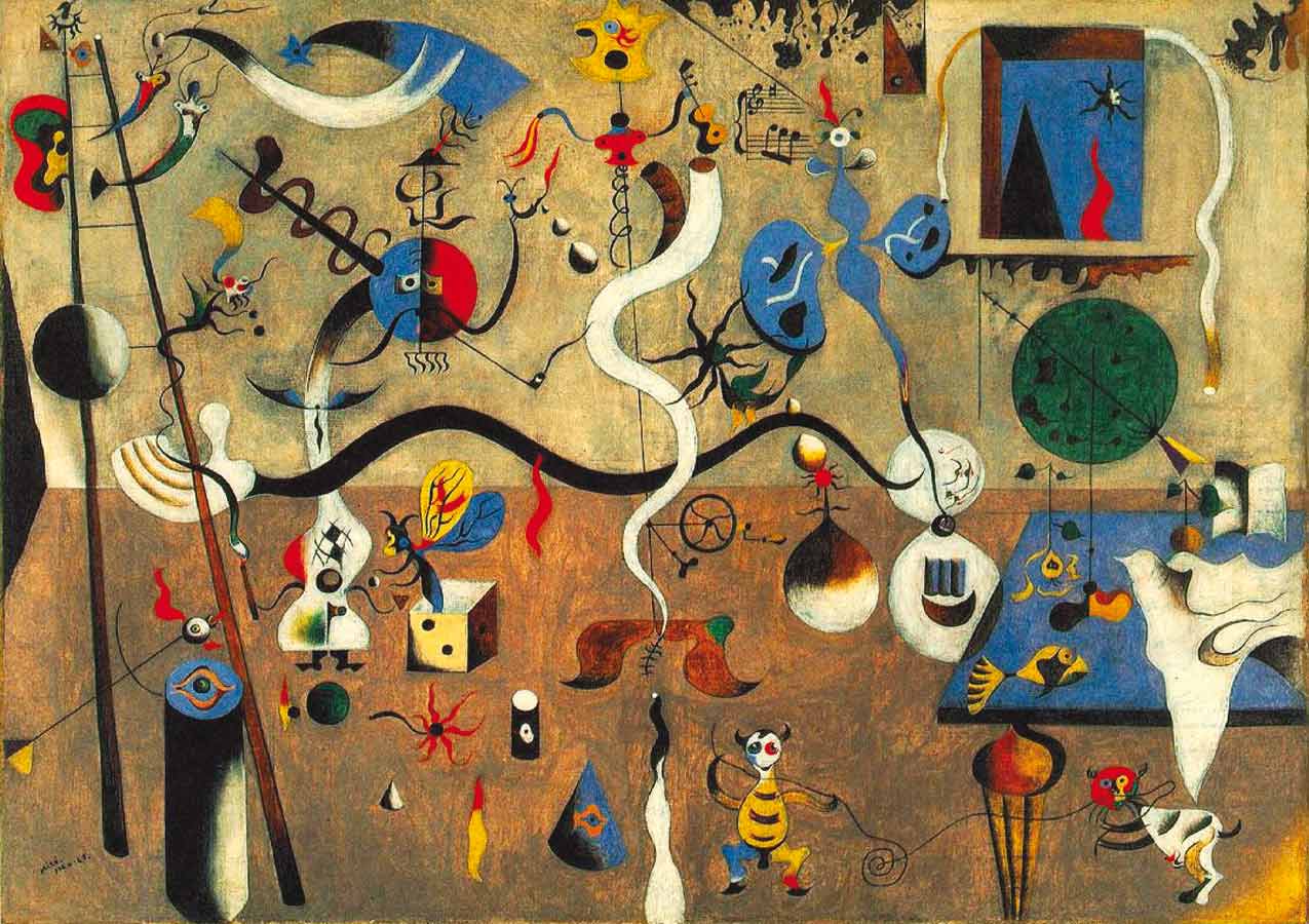 Immagine de Il Carnevale di Arlecchino (1924-25) di Joan Miró, 