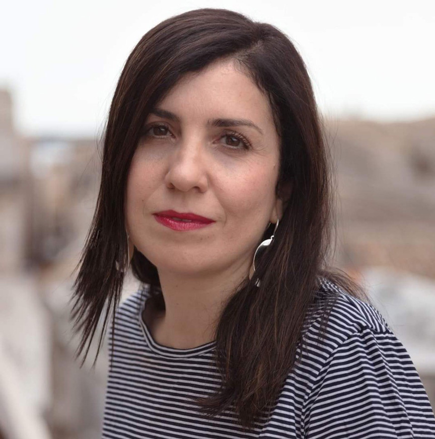 Nadia Terranova, autrice con Lelio Bonaccorso della graphic novel Caravaggio e la ragazza. Foto di Sandro Messina