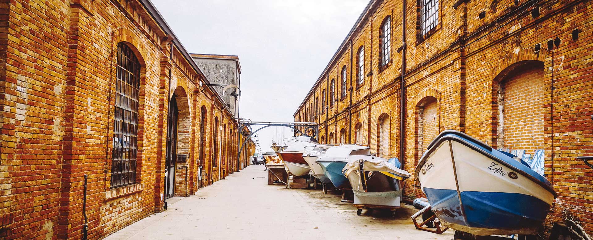 Immagine della Giudecca Art District, Venezia. Veduta all’interno del distretto
