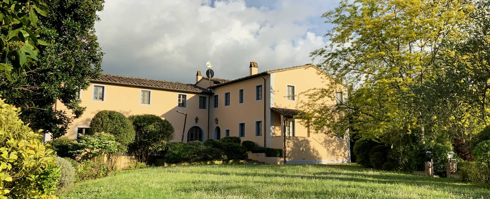Casale della tenuta Villa Saletta