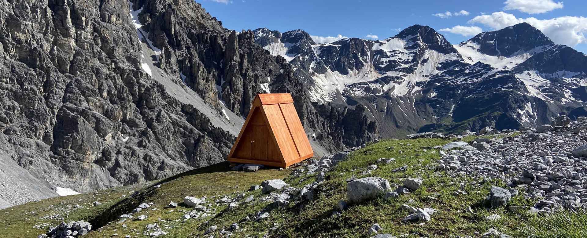 Il rifugio Quinto Alpini