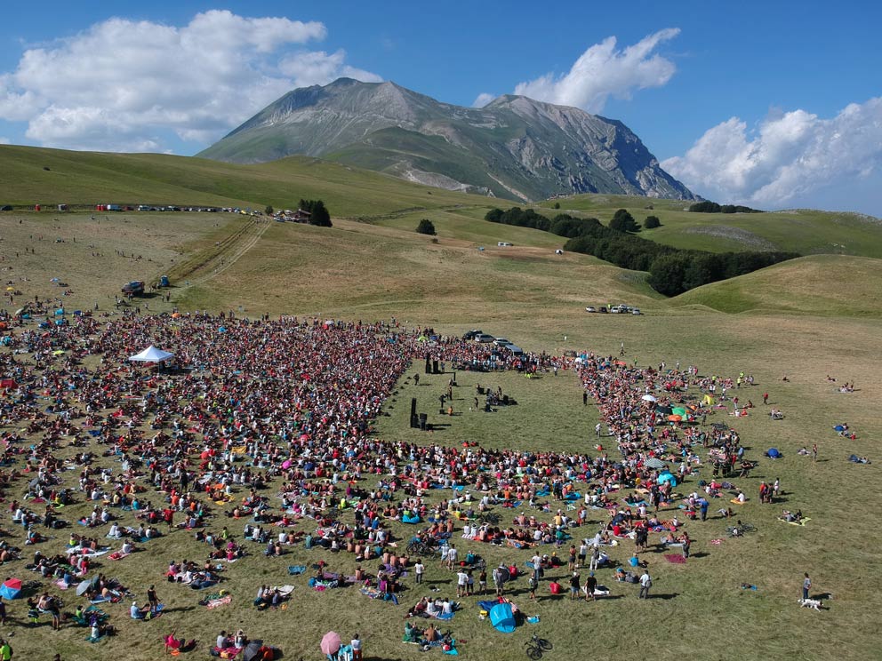 Il concerto di Piero Pelù ad Arquata del Tronto per RisorgiMarche 2018 ©Mauro Corinti)