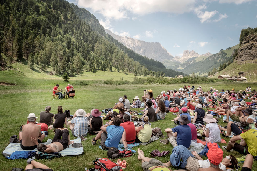 Val di Fassa - Rifugio Micheluzzi - Avi Avital - Giovanni Sollima ©Daniele Lira