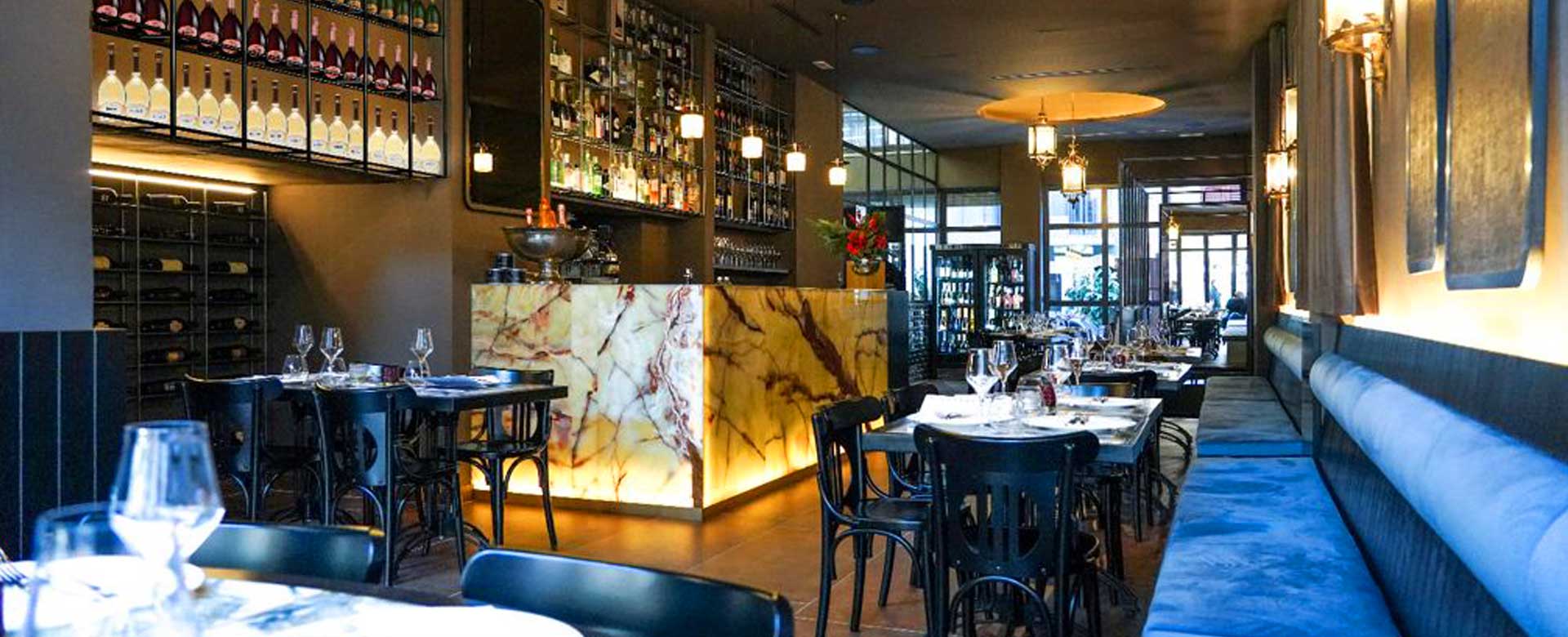 Interno del ristorante Eddycola a Bari