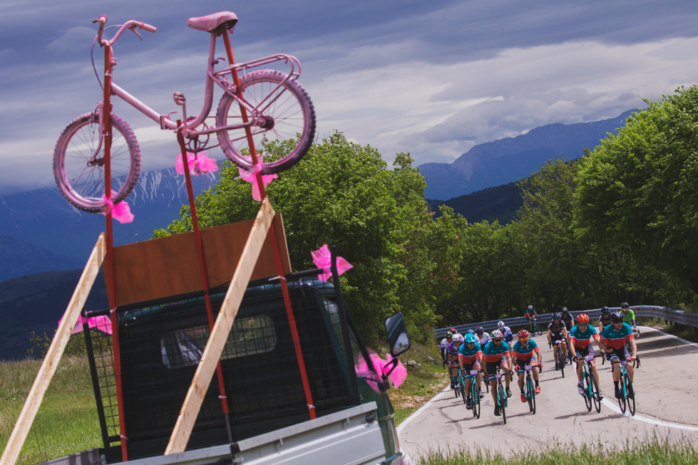 Un momento della nona tappa del Giro E 2021