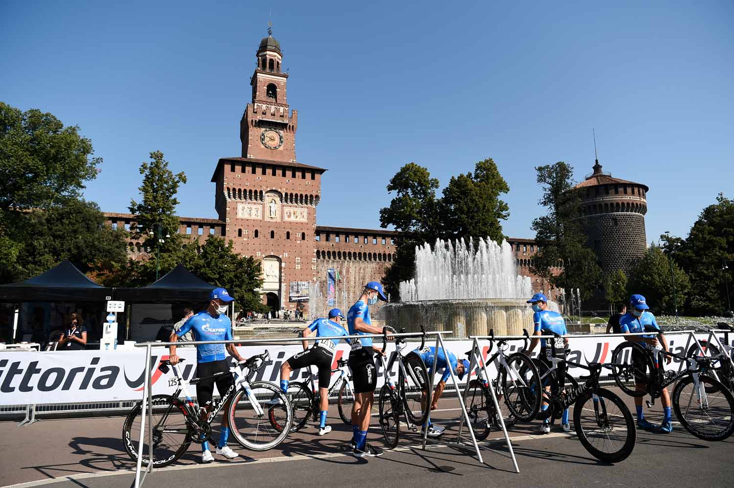 Ciclismo, 111a edizione della Milano-Sanremo, 8 agosto 2020 ©LaPresse/Fabio Ferrari