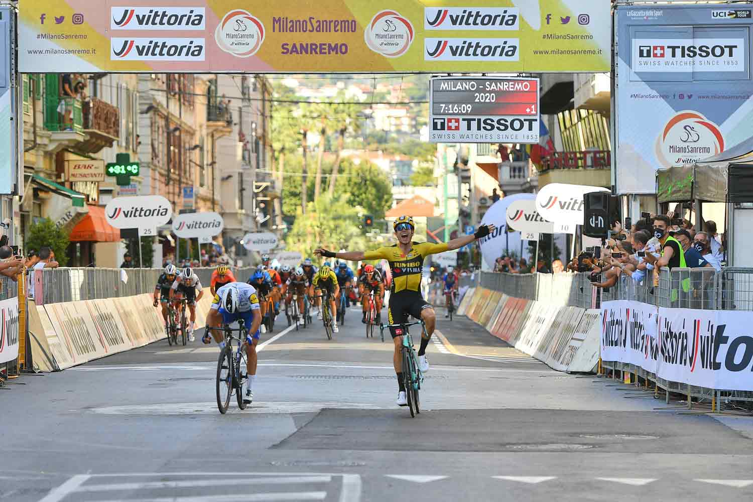 Ciclismo, 111a edizione della Milano-Sanremo, 8 agosto 2020 ©LaPresse/Fabio Ferrari