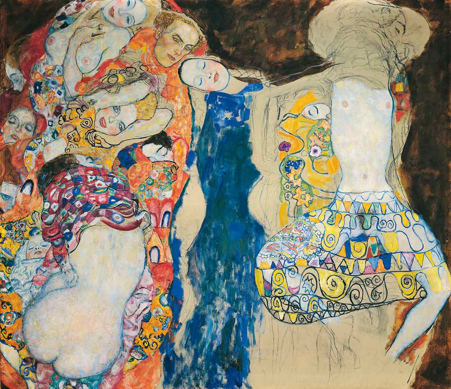 Gustav Klimt, La sposa (1917-18) © Klimt Foundation, Vienna