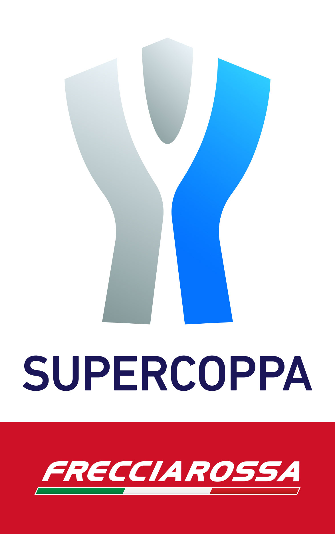 Il logo della Supercoppa Frecciarossa targata Trenitalia