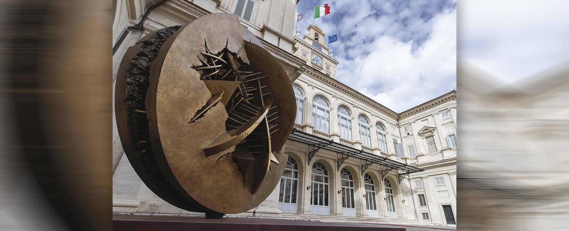 Arnaldo Pomodoro, Disco in forma di rosa del deserto (1993-94)