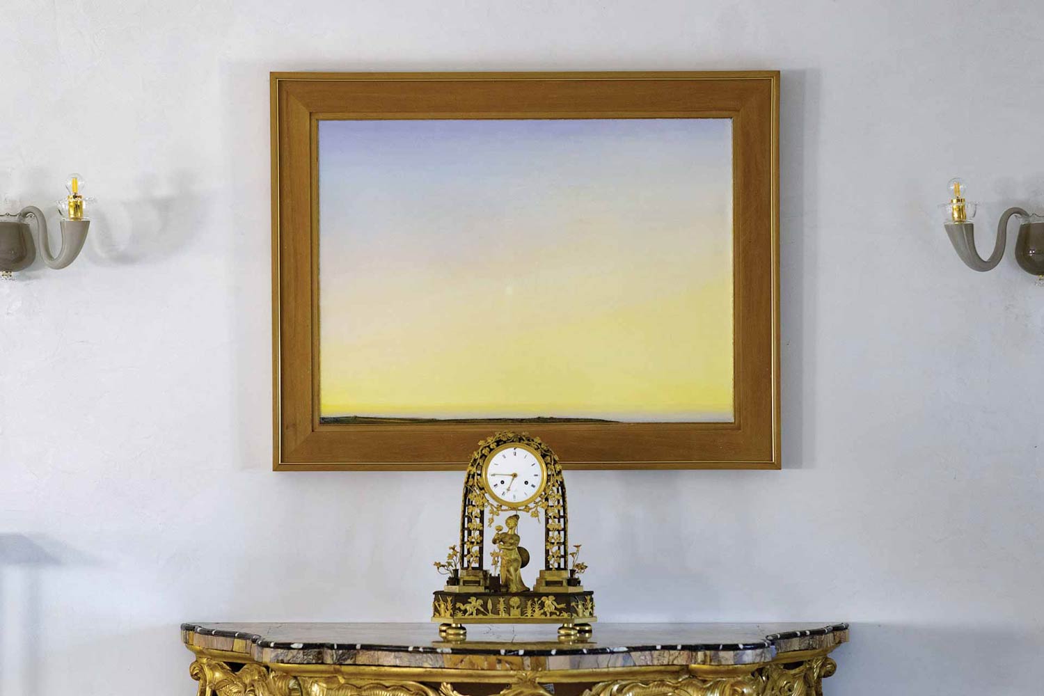 Piero Guccione, Cielo giallo (2011-2014)