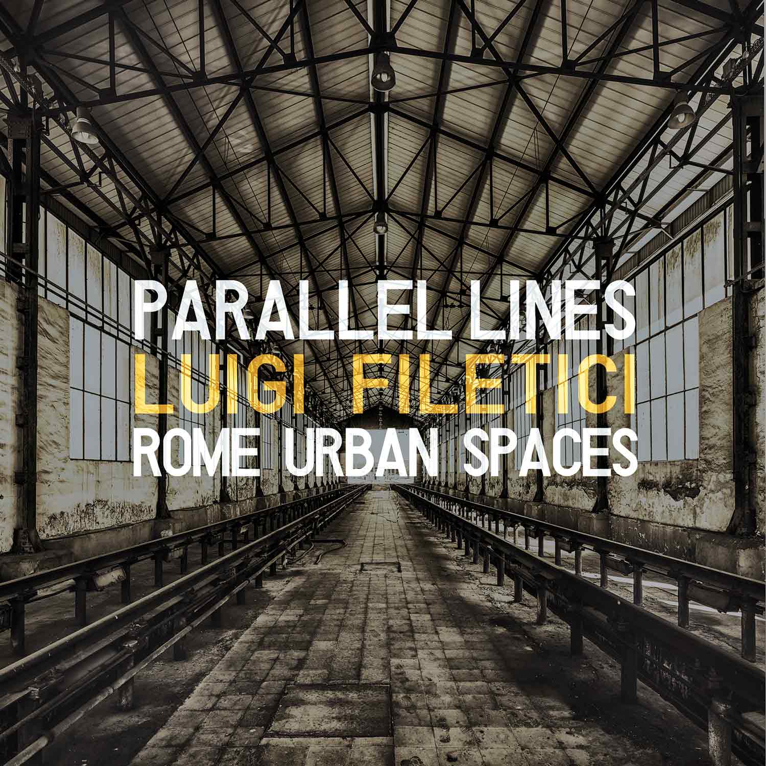 Un'immagine della mostra Parallel Lines di Luigi Filetici al Mattatoio di Roma
