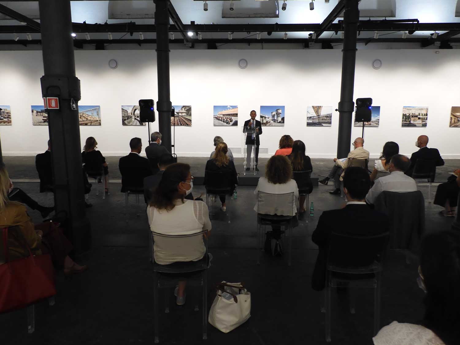Evento di presentazione della mostra Parallel Lines