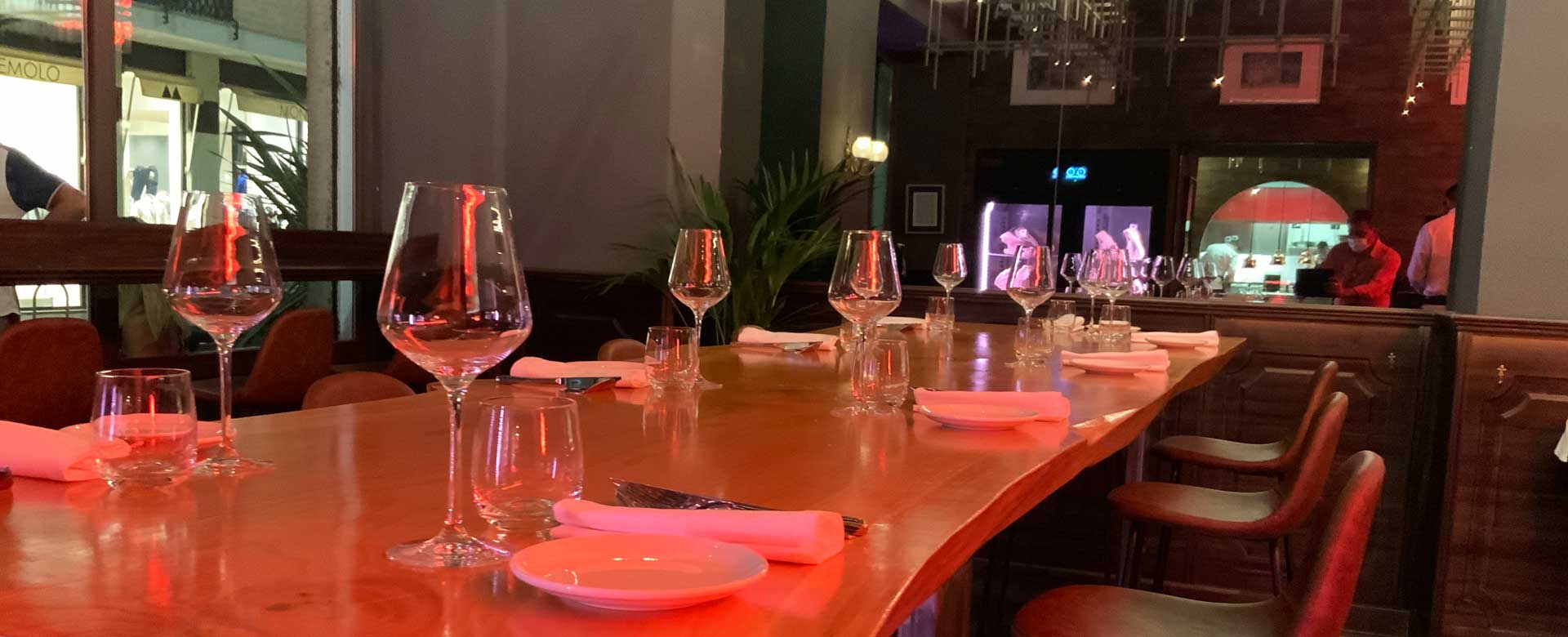 Interno del locale Dry Aged di Milano