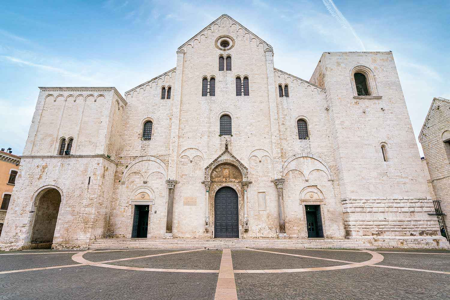 La basilica di San Nicola, nel cuore della città vecchia di Bari