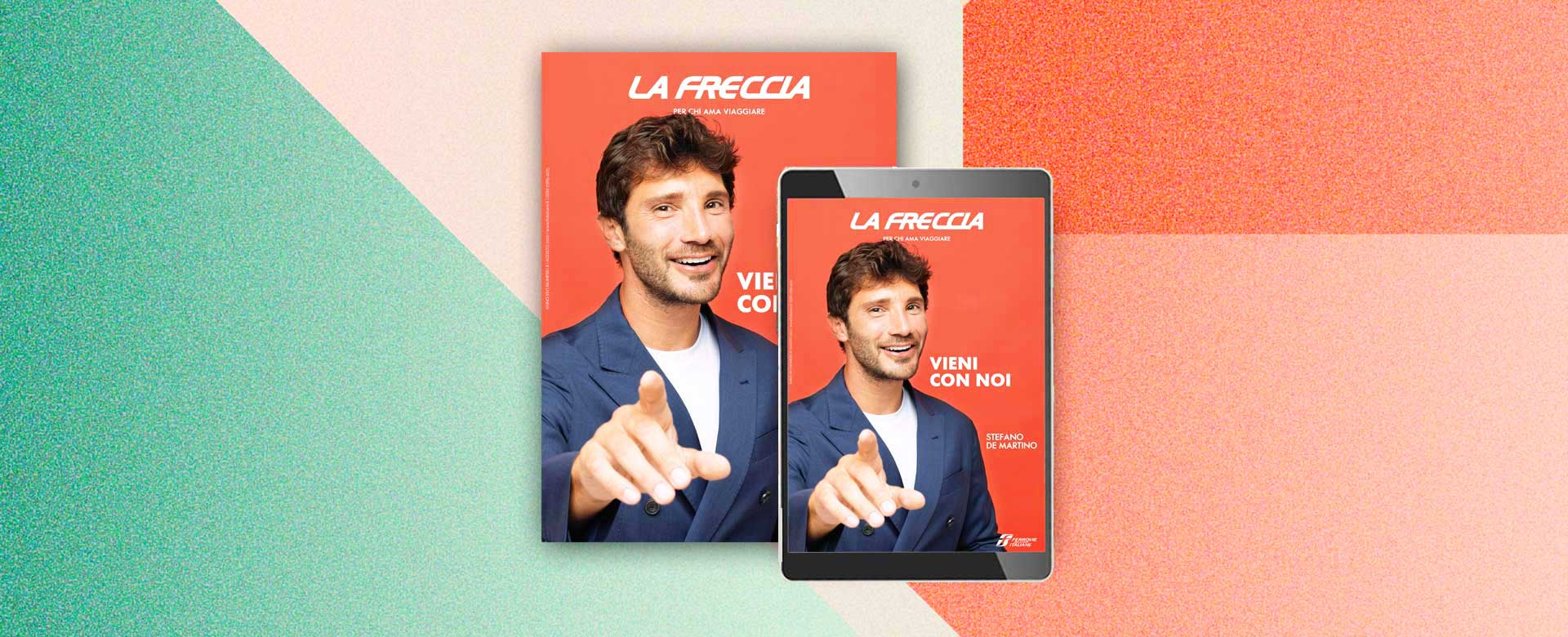 Cover de La Freccia con Stefano De Martino