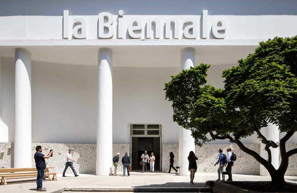 Il Padiglione Centrale ai Giardini a Venezia 