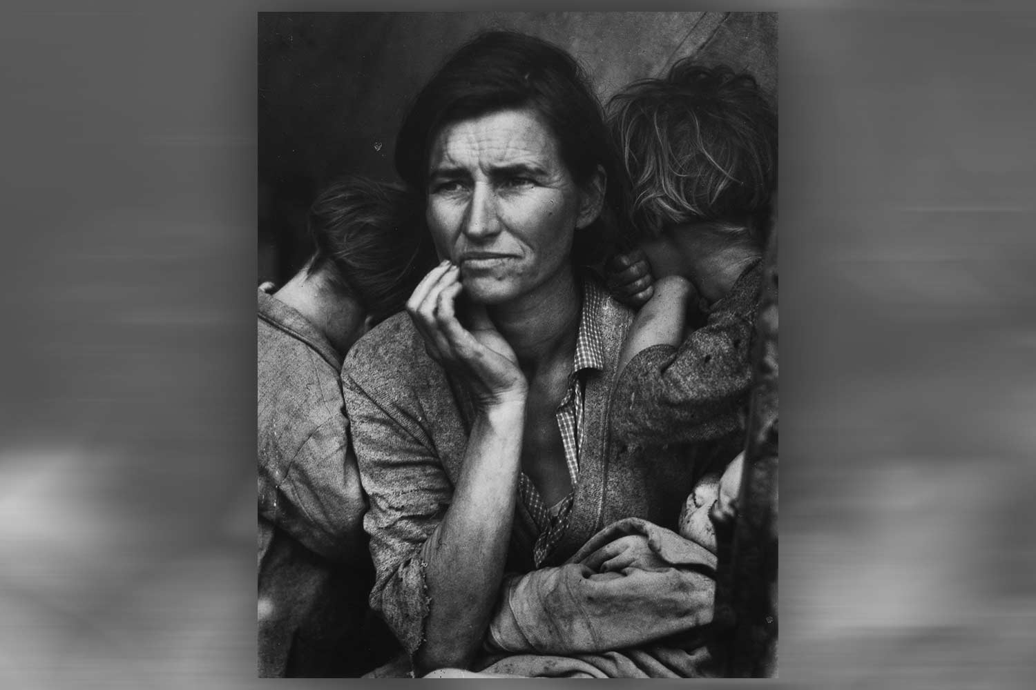 Dorothea Lange, Madre migrante (1936)