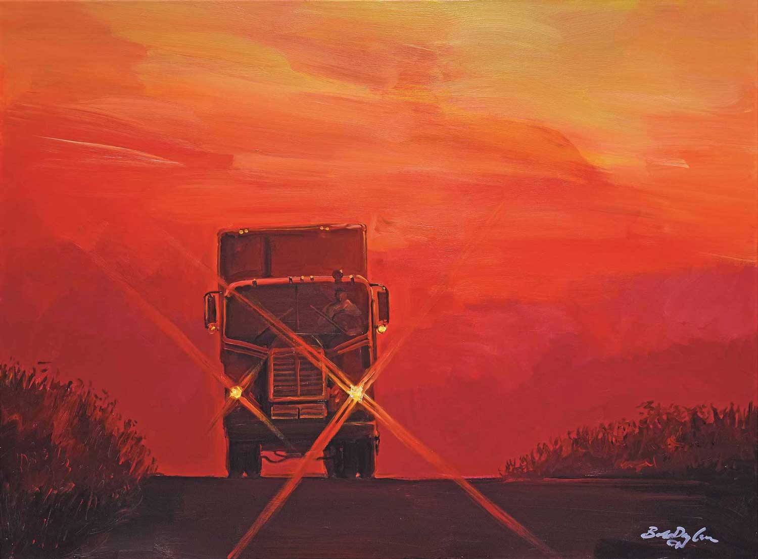 Bob Dylan, Red Sunset, 2019