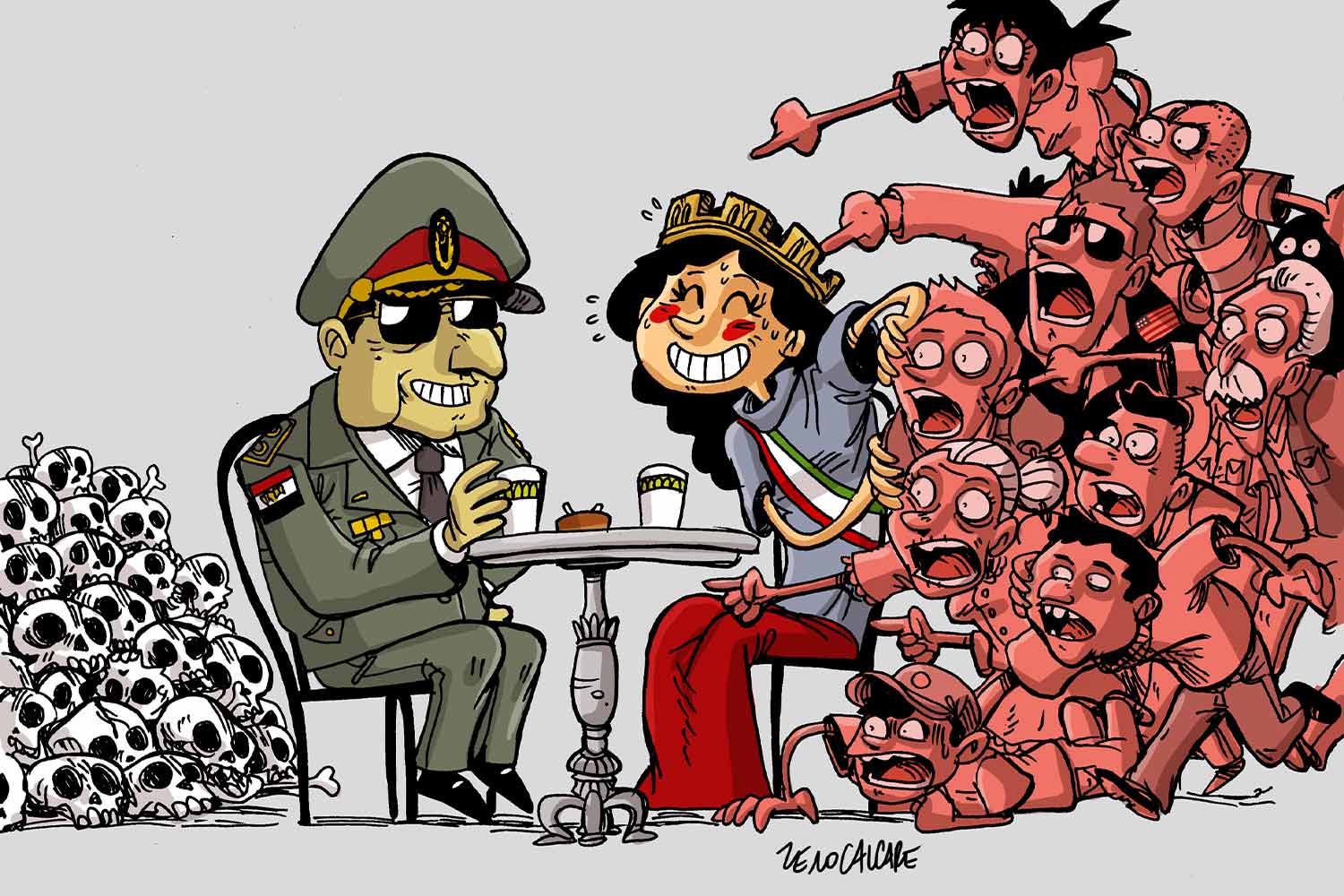 Zerocalcare, "Regeni senza" (2017), Courtesy l'artista
