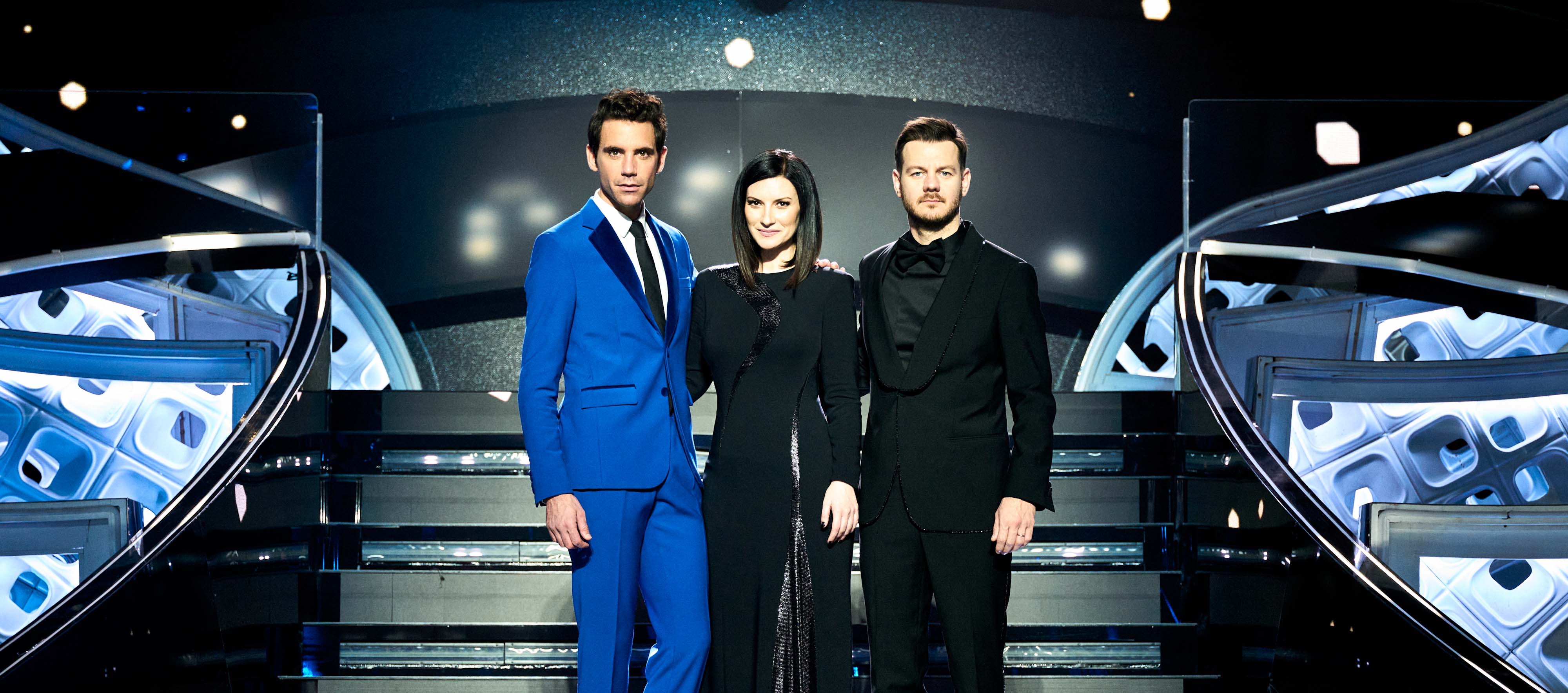 Laura Pausini, Alessandro Cattelan e Mika