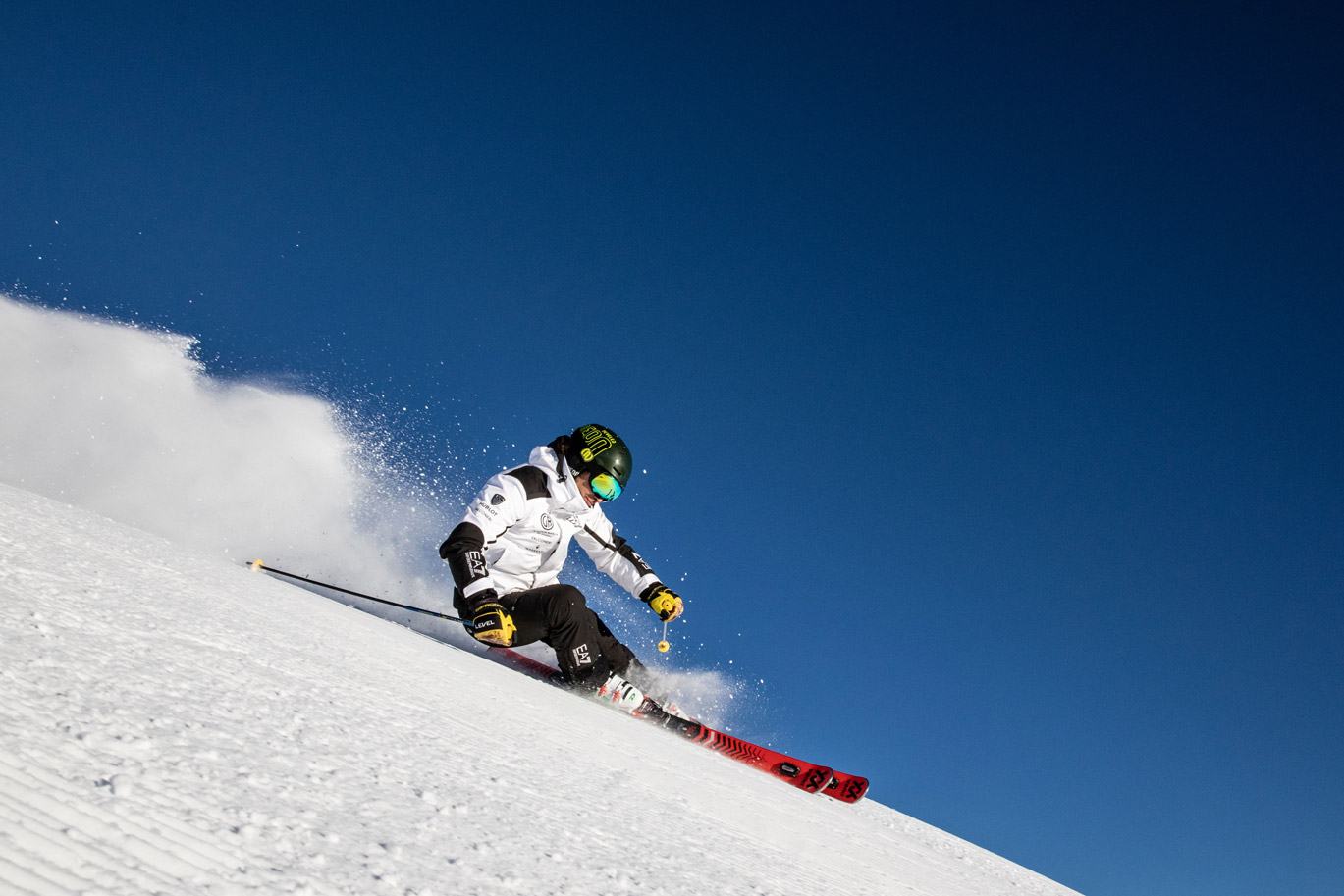 Giorgio Rocca in azione sugli sci