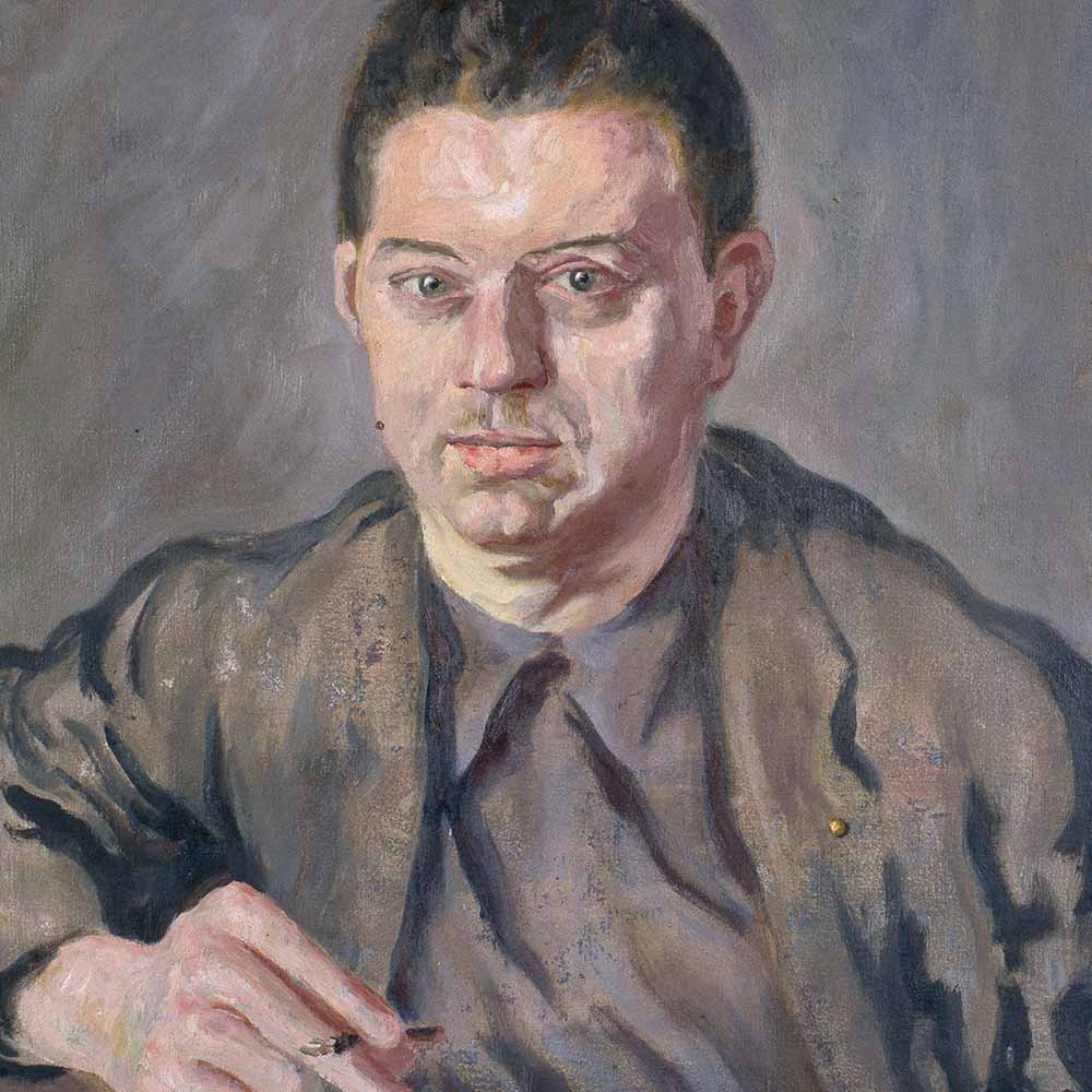 Carlo Levi, Ritratto di Eugenio Montale (1941)