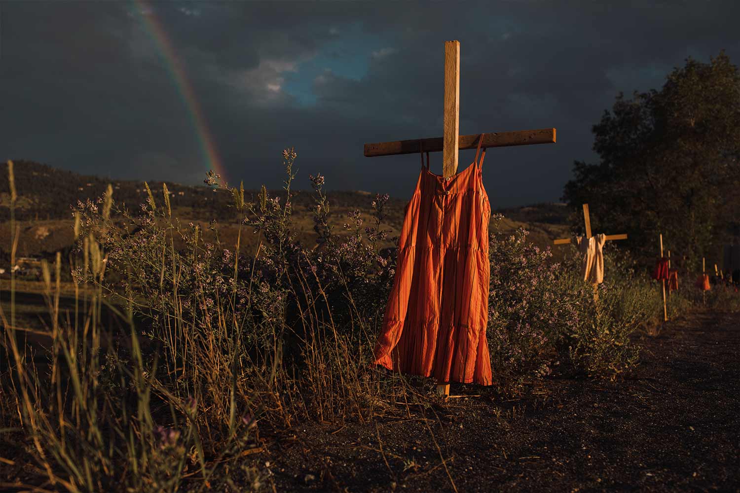 Amber Bracken Kamloops Residential School (2021), Canada
