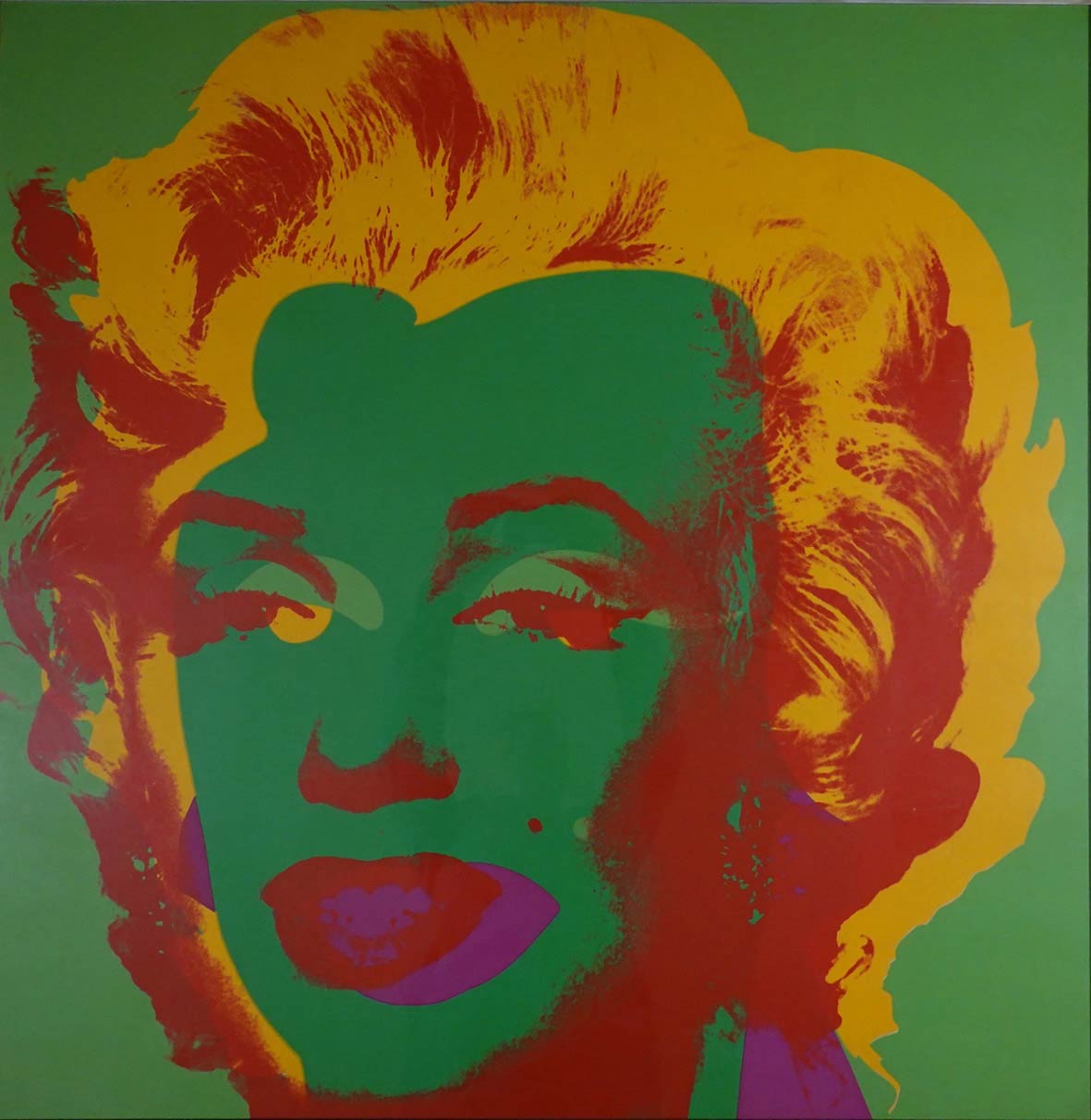 Andy Warhol, Marilyn (1966) serigrafia, cm 99x99, Collezione privata ©Andrea Daffra