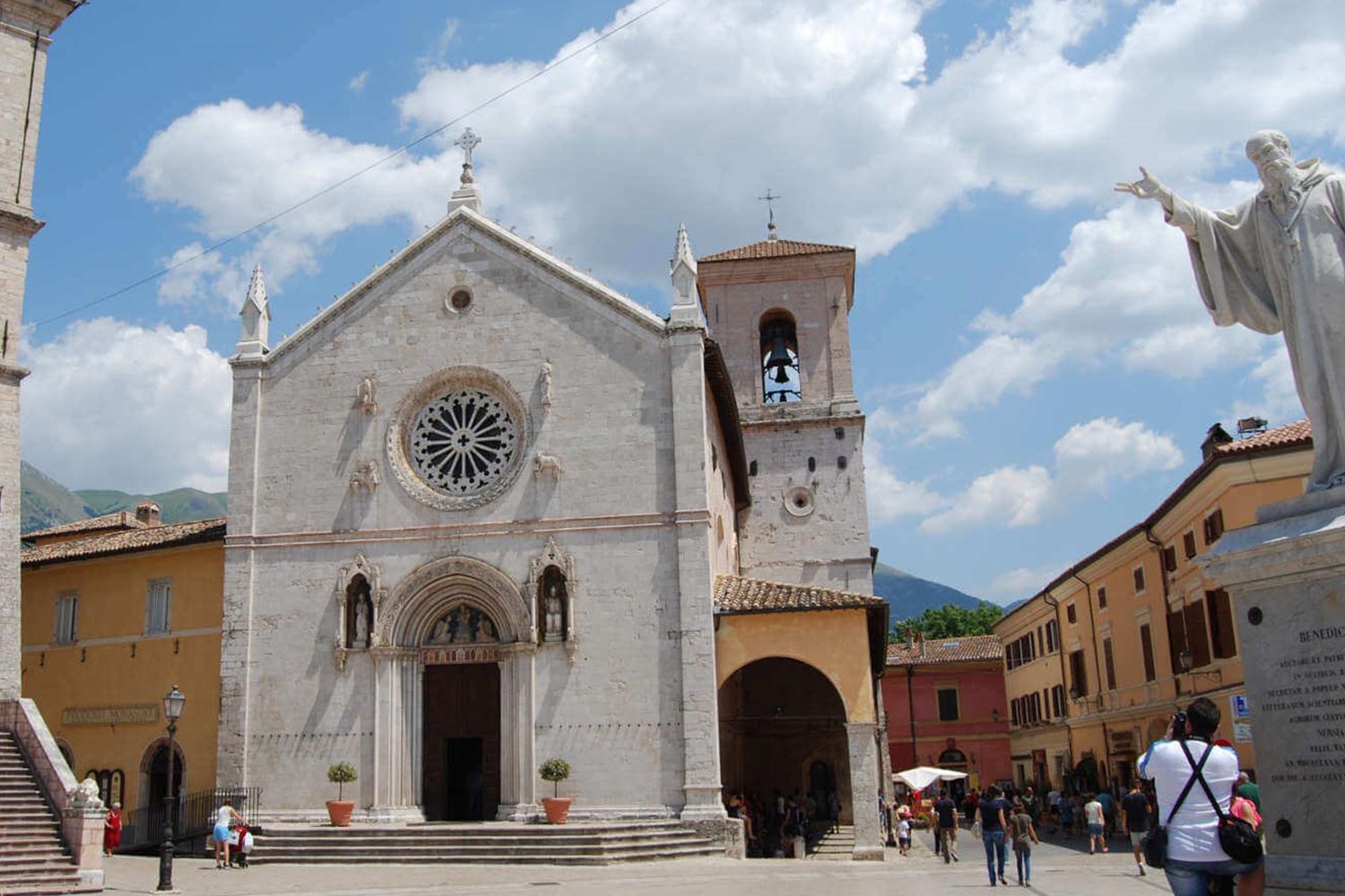 Piazza San Benedetto a Norcia