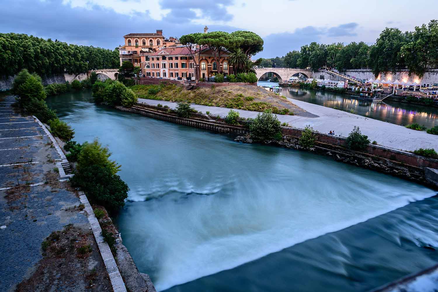 L’Isola tiberina a Roma