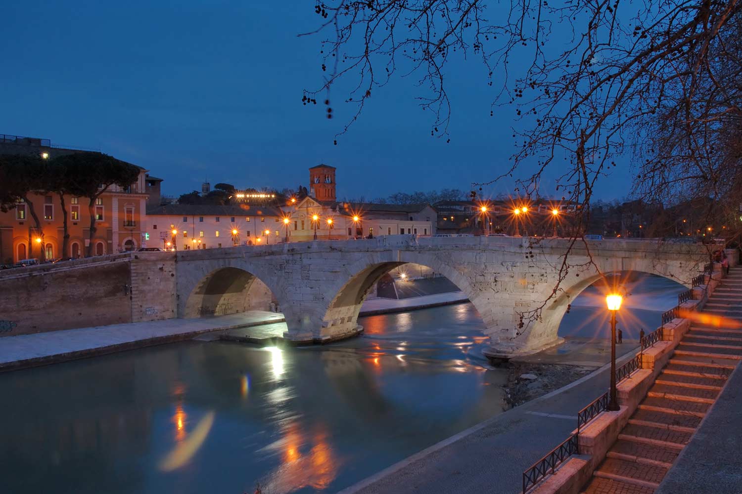 L’Isola tiberina a Roma