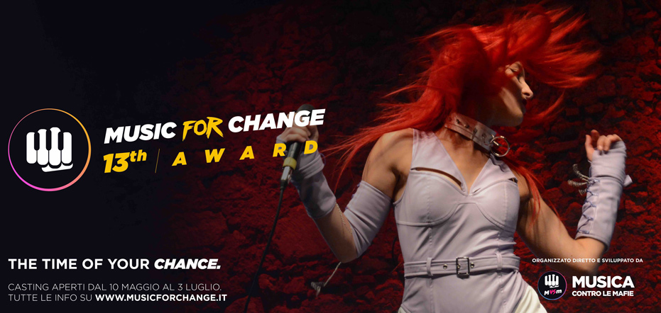 Locandina Music for change