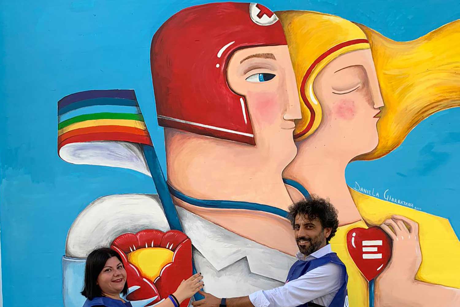 Murale 1 di via Duca degli Abruzzi