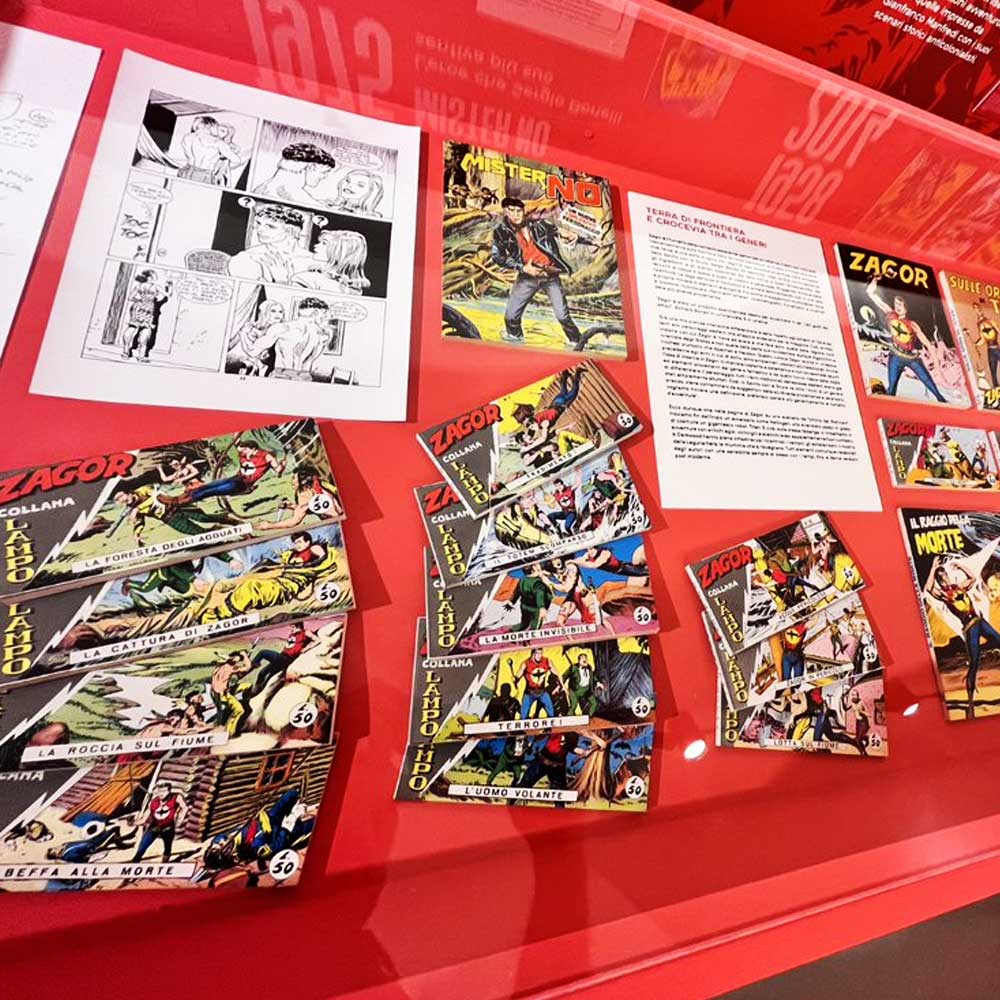La mostra Bonelli Story a Firenze