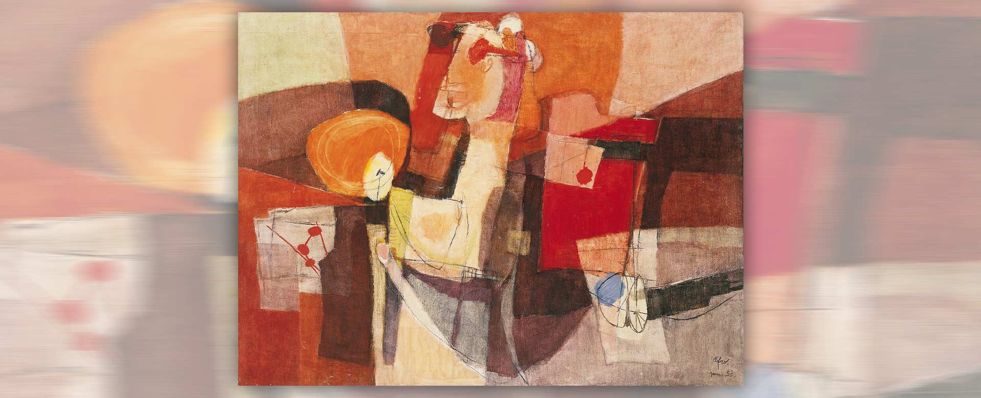 Afro, Il sigillo rosso (1953)