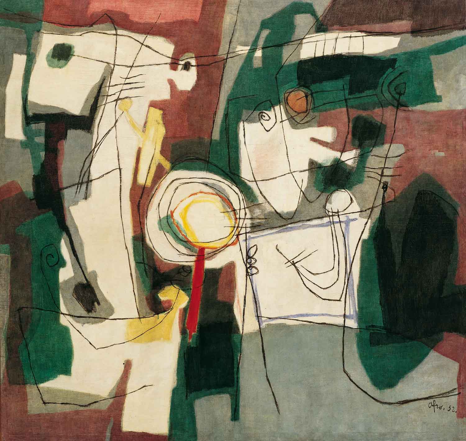 Afro, Villa Fleurent (1952)