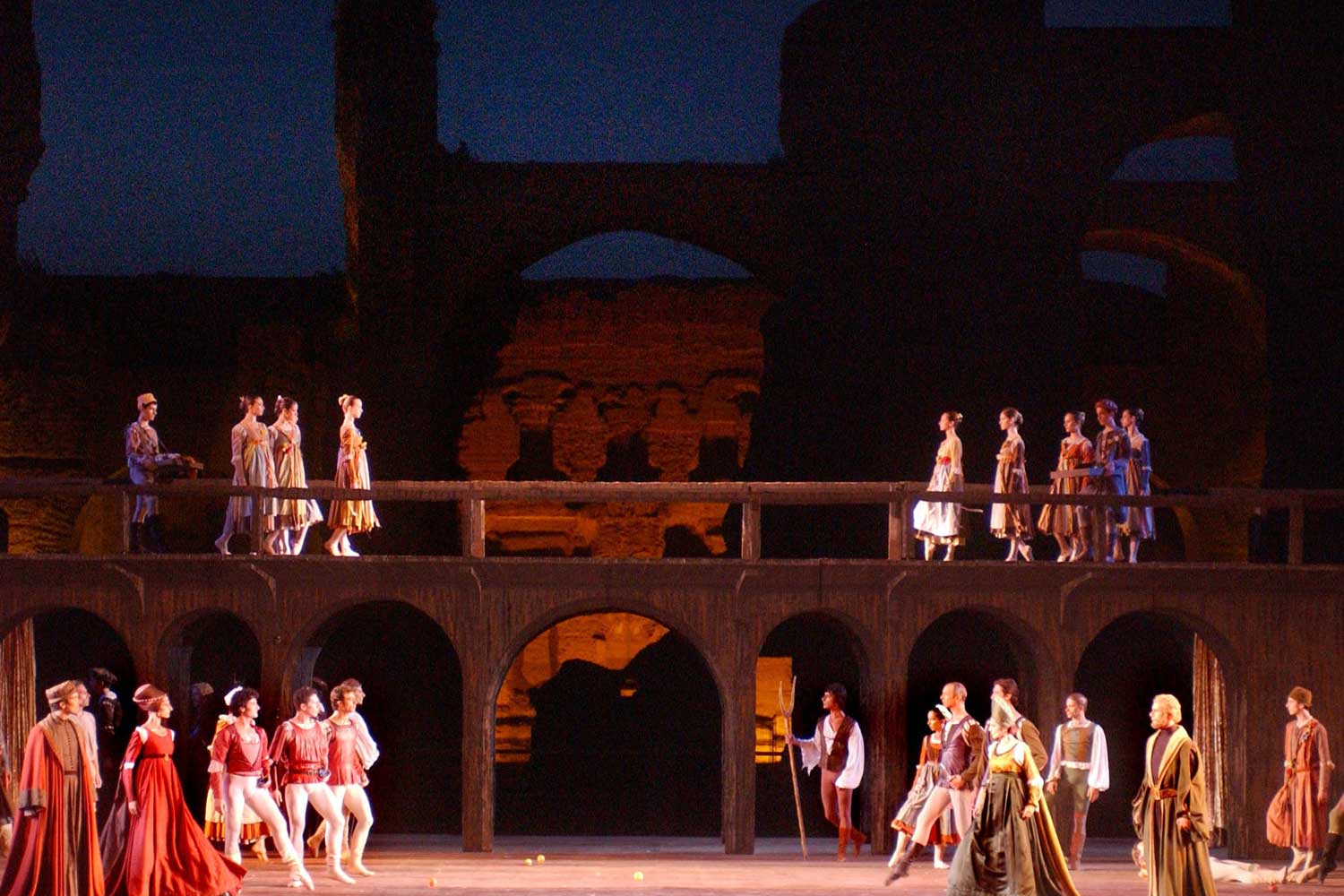 Uno spettacolo alle Terme di Caracalla, Roma