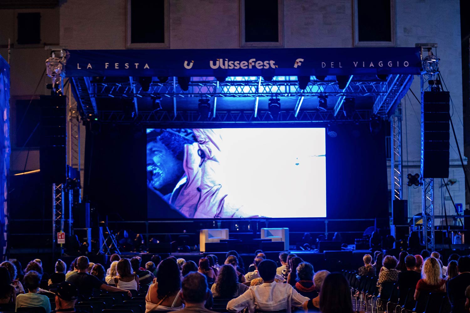 Il palco dell'UlisseFest
